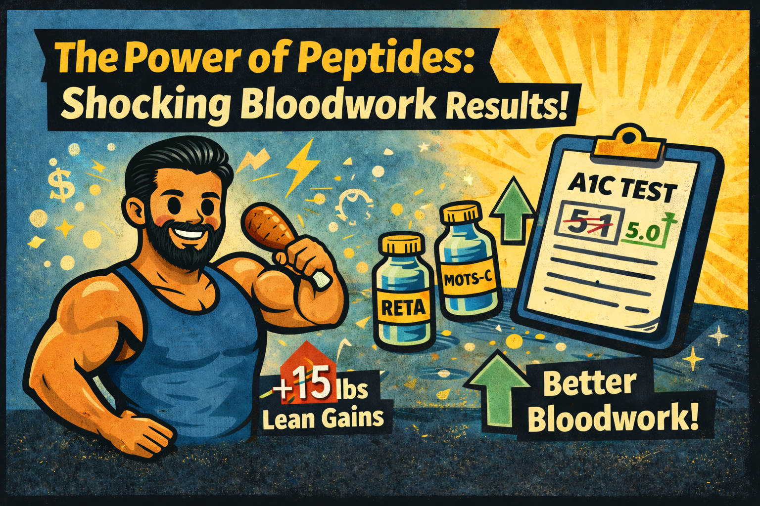 The Power Of Peptides: My Shocking Bloodwork Results After 5 Months Of Bulking