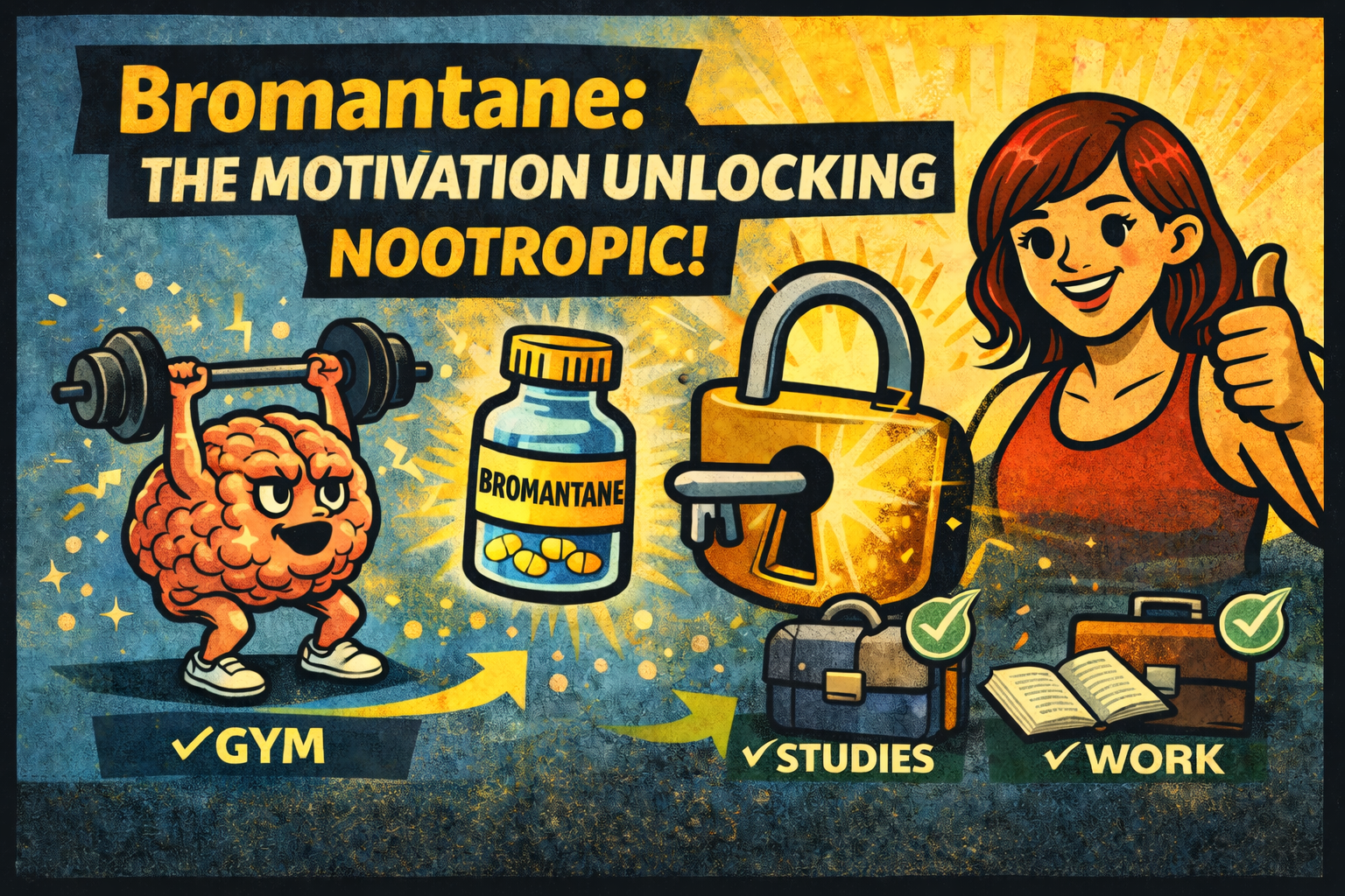 Bromantane For Motivation